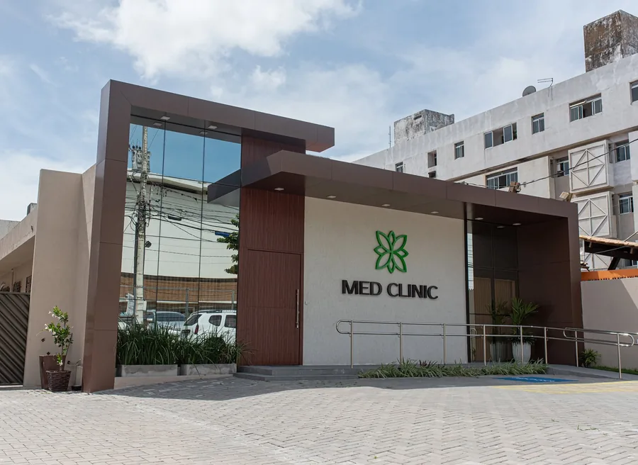 Fachada da Med Clinic em Jardim Oceania